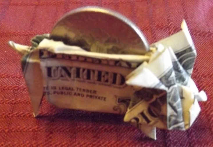 Joshua's-Origami-Folded-$1-Bills
